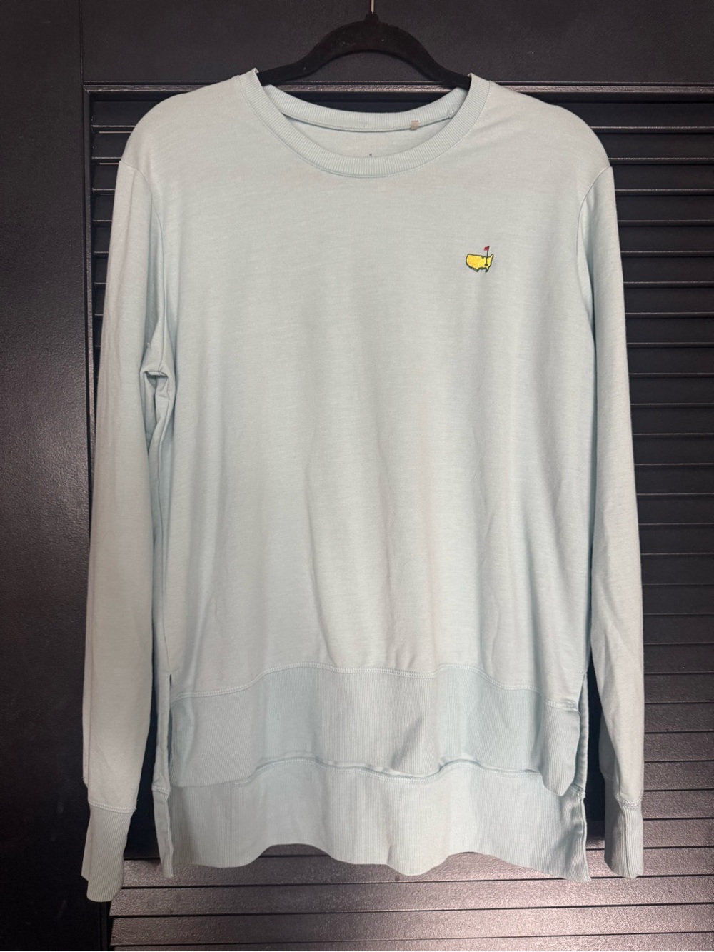 Masters Augusta National Golf Light Blue Crewneck Pullover M